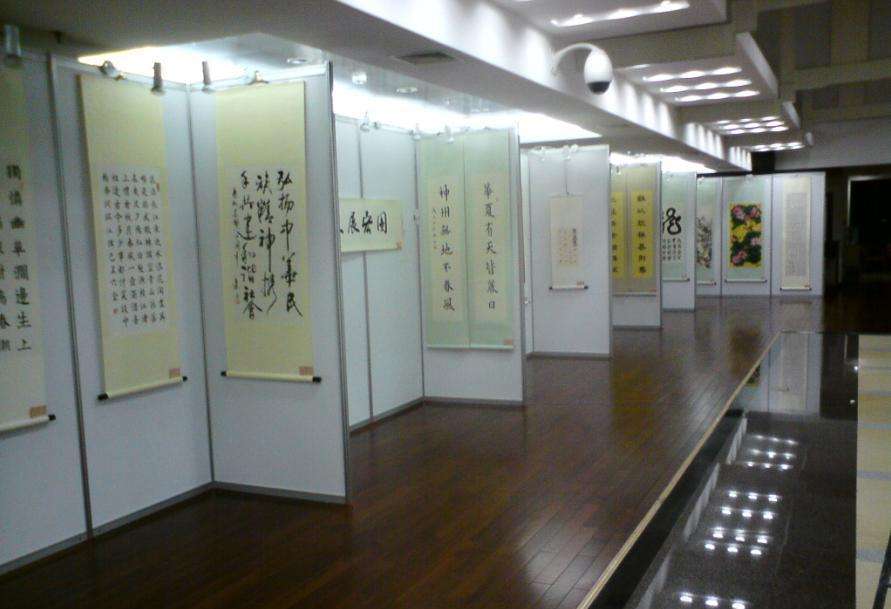 八棱柱書(shū)畫(huà)展板